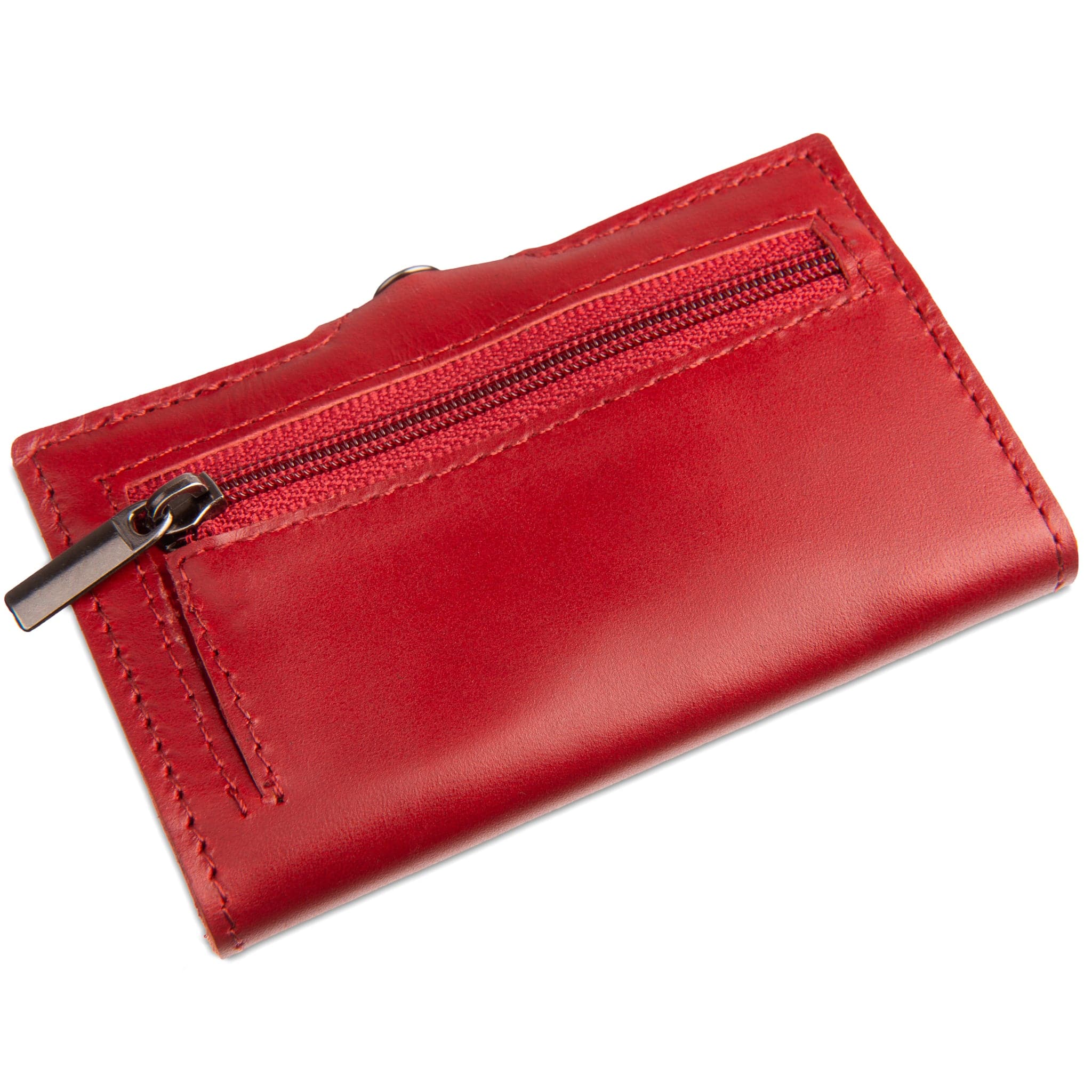 Cardinal Red Leather Wallet